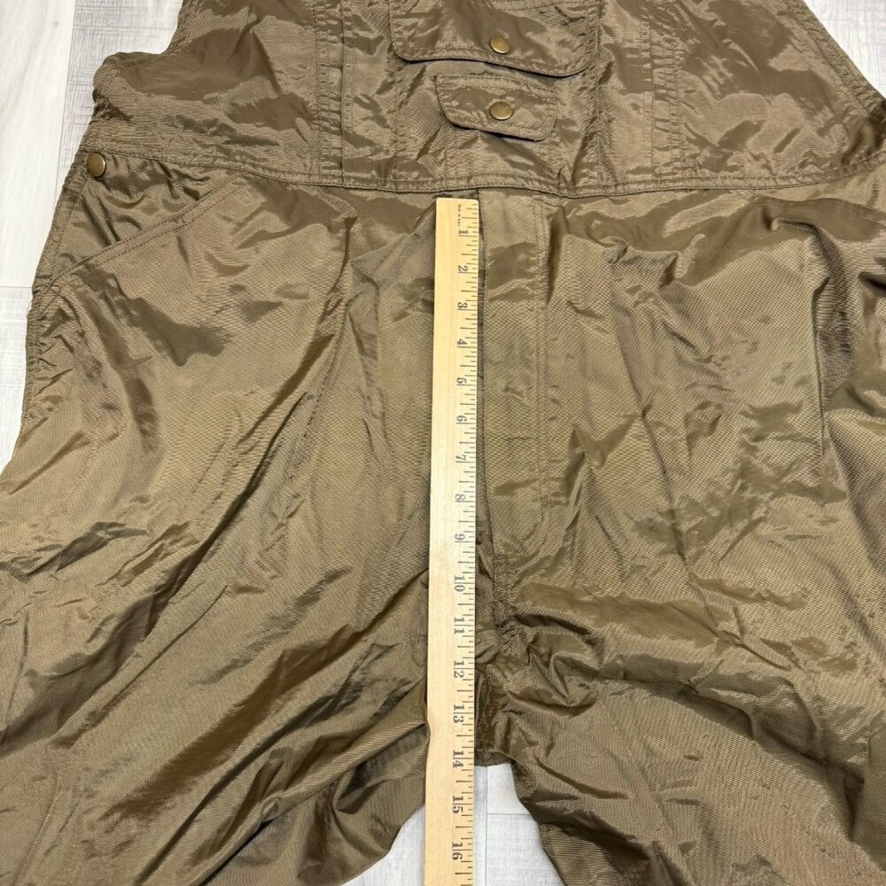 ✅Nite Lite Outdoor Gear Hunting Overalls Men’s 2XL Waterproof Lined Pants Brown - Picture 7 of 10